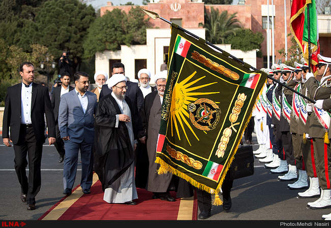  مراسم بدرقه رئیس قوه قضائیه به کشور عراق