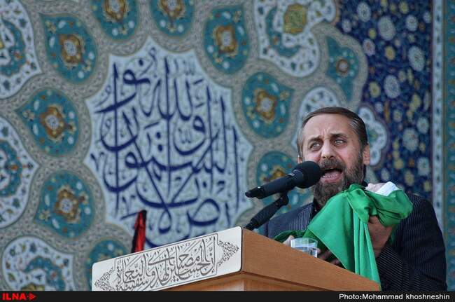 مراسم شیرخوارگان حسینی در حرم مطهر رضوی