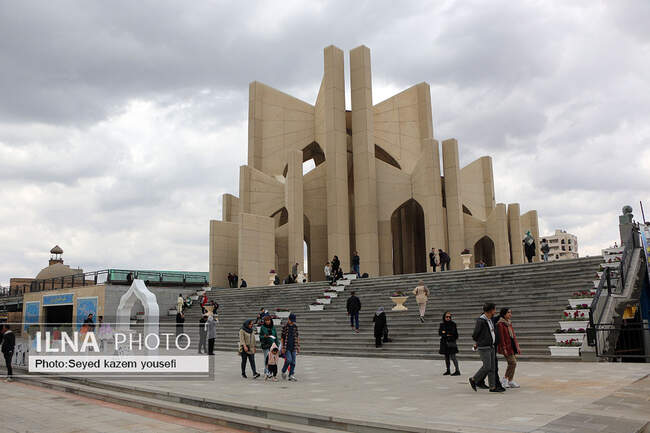 گردشگران نوروز در تبریز