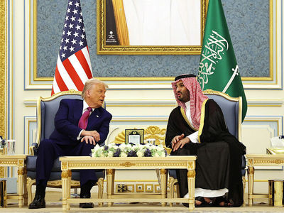  نشست ترامپ و بن سلمان در کاخ «یمامه» در ریاض