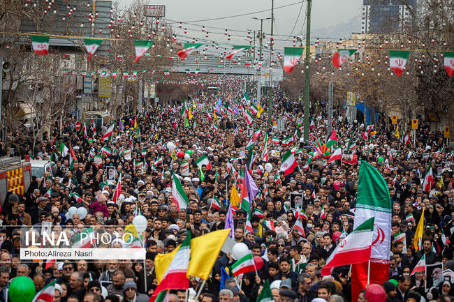 مراسم راهپیمایی ۲۲بهمن - قزوین