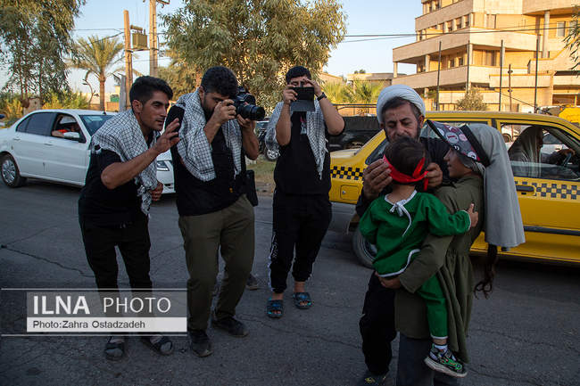 عبور زائران اربعین حسینی از مرز خسروی