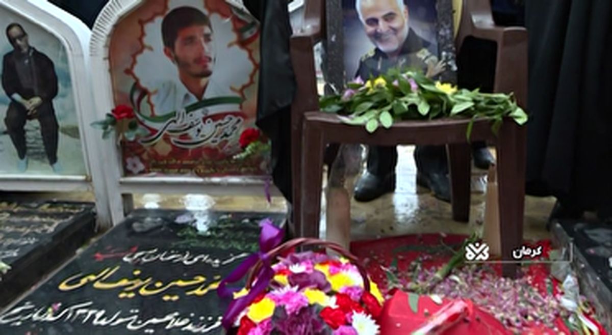 آرامگاه سردار قاسم سلیمانی در جوار مزار شهید یوسف‌الهی/ معرفی همسایه ابدی سردار دل‌ها