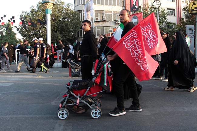  دومین روز مراسم وداع با رهبر شهید انقلاب در مصلای تهران/ 9