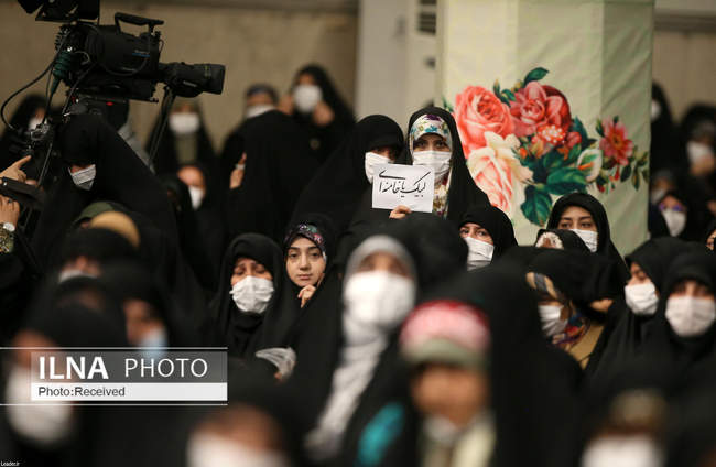 دیدار جمعی از بانوان با رهبر معظم انقلاب 