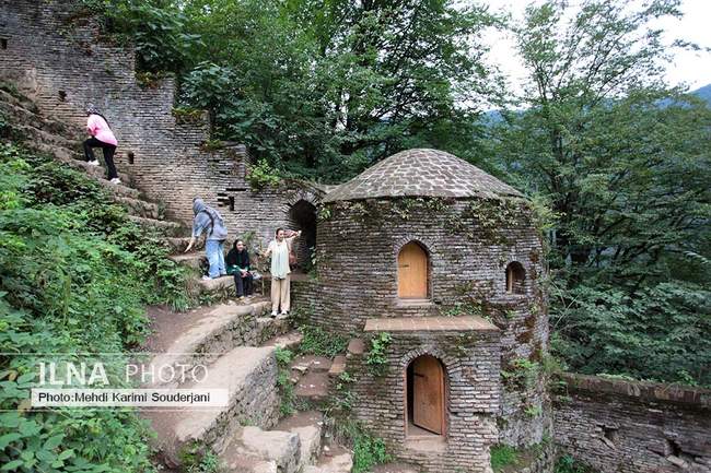  نماهایی از قلعه رودخان در استان گیلان