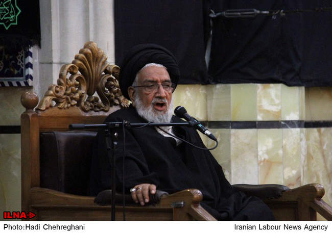 مراسم ترحیم والده رئیس جمهور در قم