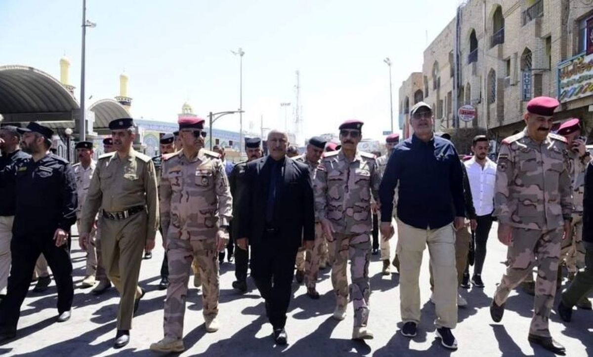نشست امنیتی با حضور فرماندهان ارشد نظامی عراق در کربلا
