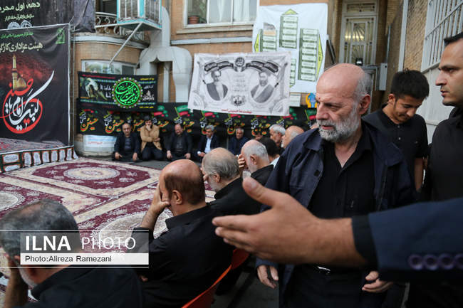 شب هشتم عزاداری حضرت سید الشهدا (ع) در خانه کارگر با حضور محمد شریعتمد