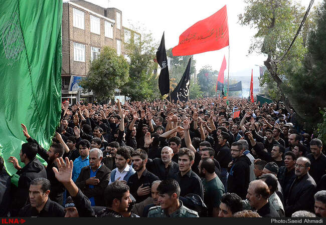 دسته عزاداری حسینیه اعظم زنجان 