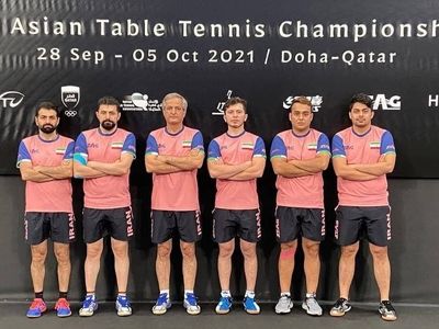 بهترین رتبه تاریخ ایران در پینگ پنگ آسیا 
