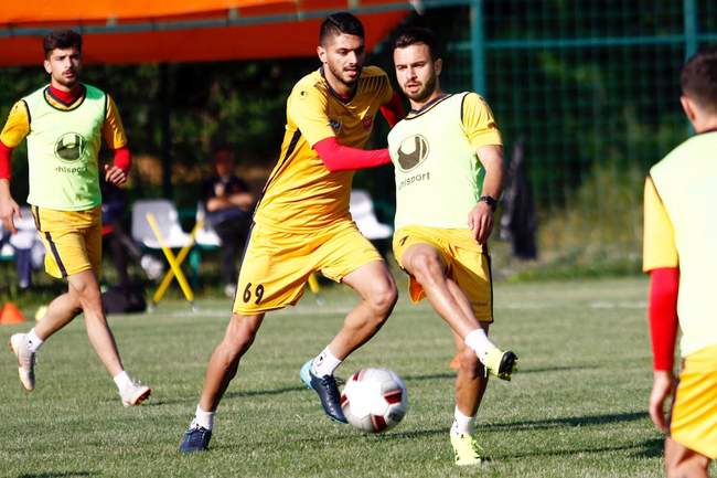 گزارش تصویری تمرین پرسپولیس؛ پرش عجیب حسینی