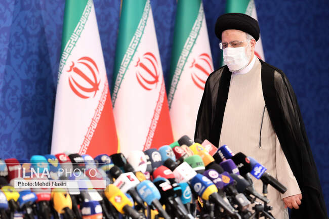  نشست خبری ابراهیم رئیسی