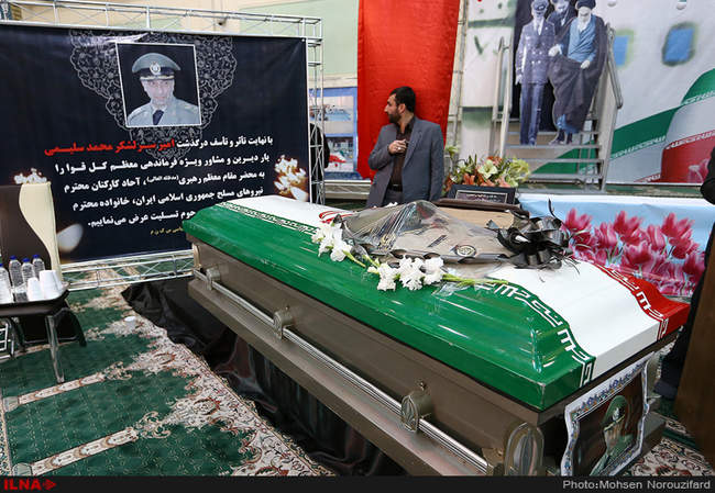 تشییع پیکر مرحوم سرلشکر محمد سلیمی