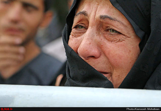 مراسم تشییع پیکر جان‌ باختگان فاجعه منا در تهران/2