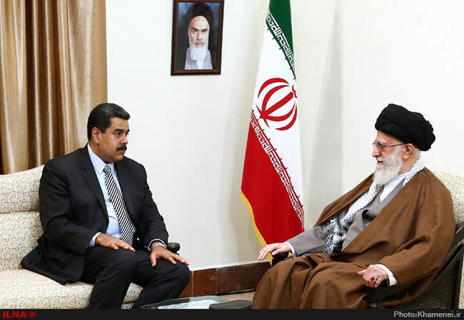 دیدار رئیس جمهوری ونزوئلا با حضرت آیت‌الله خامنه‌ای رهبرانقلاب اسلامی