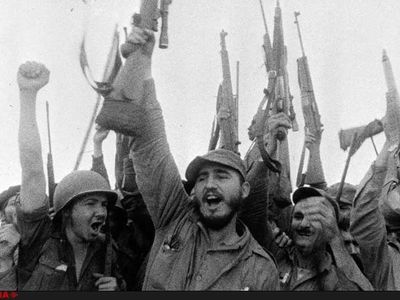 فیلم/لحظه اعلام خبر مرگ کاسترو در تلویزیون دولتی کوبا