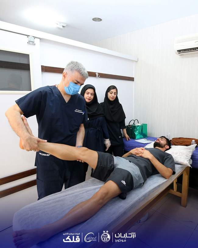 گزارش تصویری: حضور بازیکنان استقلال در ایفمارک