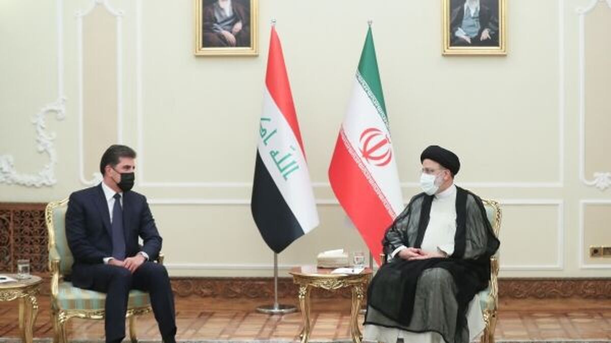 سفر بارزانی میتواند در تسریع و تسهیل توافقات امنیتی ایران و اقلیم موثر واقع شود سفر بارزانی میتواند در تسریع و تسهیل توافقات امنیتی ایران و اقلیم موثر واقع شود