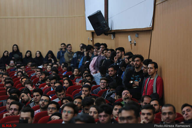  سخنرانی مسعود پزشکیان و صادق زیبا کلام به مناسبت ۱۶ آذر در دانشگاه پلی‌تکنیک