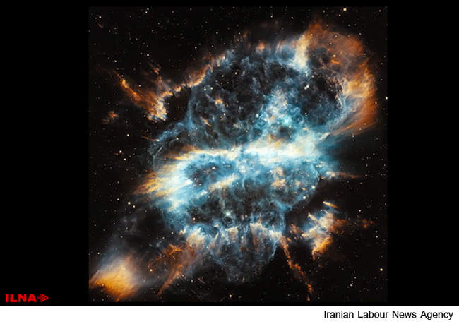 تصاویر گرفته شده از مرگ یک ستاره به صورت پروانه‌ای توسط ناسا