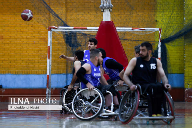 رقابت‌های لیگ ملی بسکتبال با ویلچر باشگاه‌های کشور