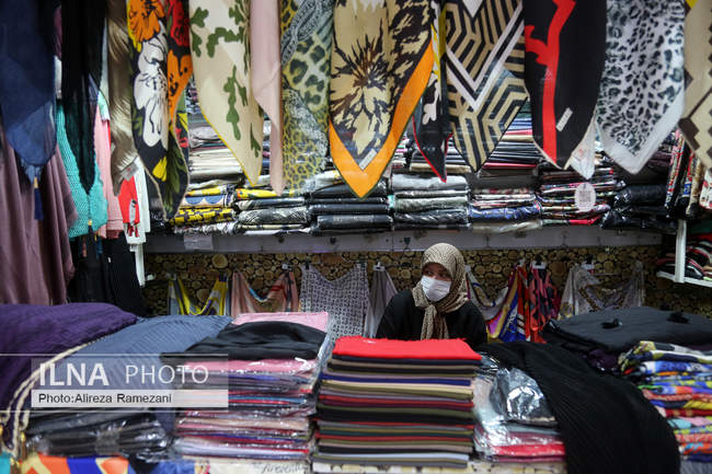 روزهای خلوت بازار تهران در ایام شیوع بیماری کرونا