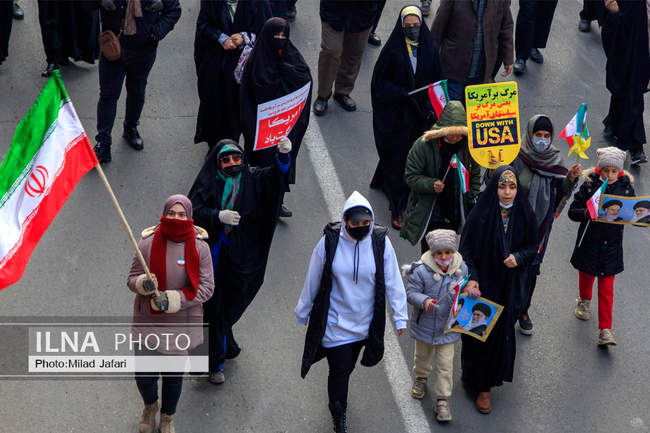 راهپیمایی ۲۲ بهمن استان البرز