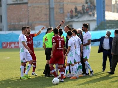 خلاصه دیدار جنجالی و پرگل ذوب‌آهن ۳ - نساجی ۲