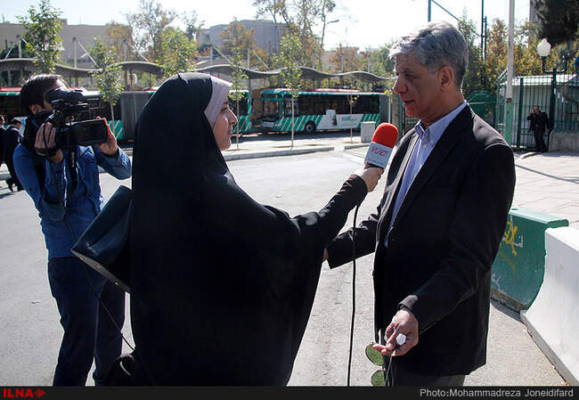 مراسم تشییع خبرنگار شبکه خبر