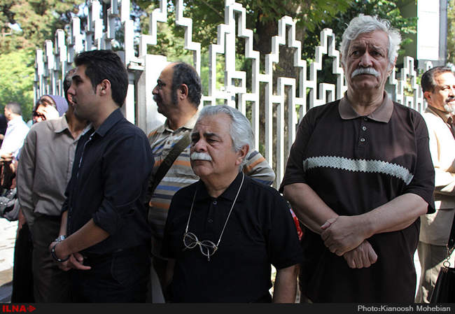 مراسم تشییع پیکر احمد علامه دهر