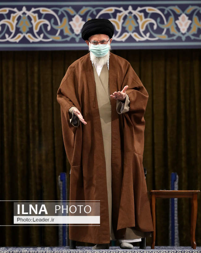 دیدار جمعی از معلمان با رهبر انقلاب