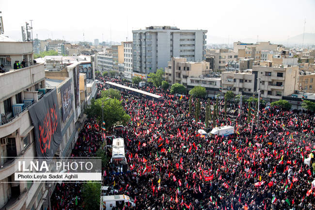 مراسم تشییع پیکر مطهر رهبر شهید انقلاب / 1