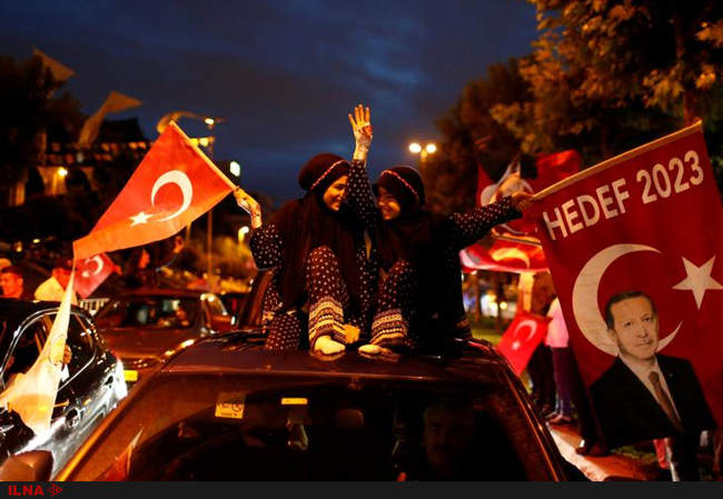 پیروزی رجب طیب اردوغان در انتخابات ترکیه‎
