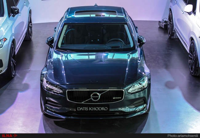 رونمایی داتیس خودرو از ولوو S90 هیکو اسپورتیو در نمایشگاه خودرو