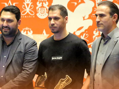 تجلیل باشگاه مس سونگون از اقای گل لیگ برتر