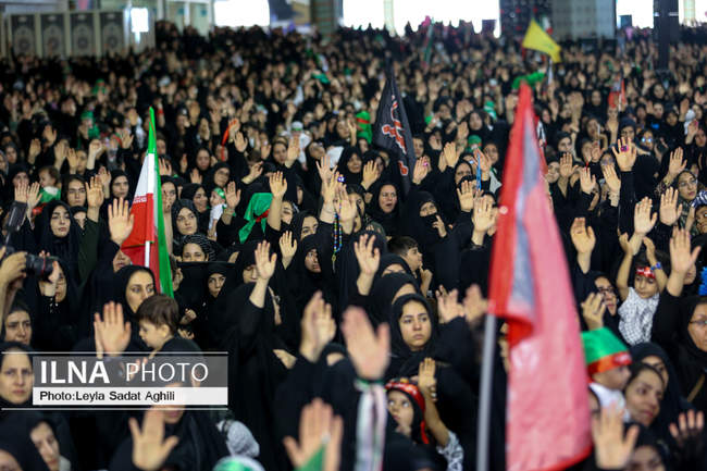 مراسم شیرخوارگان حسینی - تهران