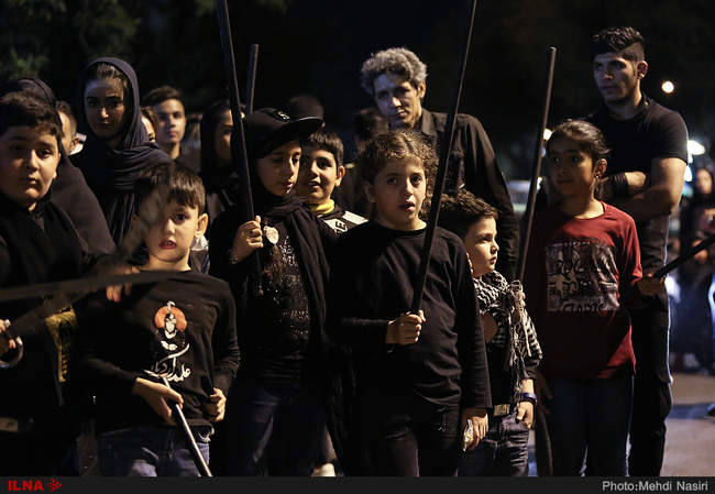 عزاداری شب عاشورای حسینی در تهران