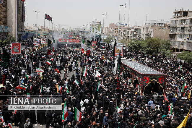 مراسم تشییع شهدای اقتدار - تهران / 2