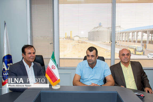 بازدید هیات تجاری کشور روسیه از هلدینگ شمس آذر قزوین