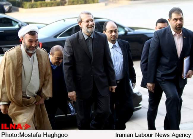 دیدار رئیس مجلس با رئیس جمهور چین‎