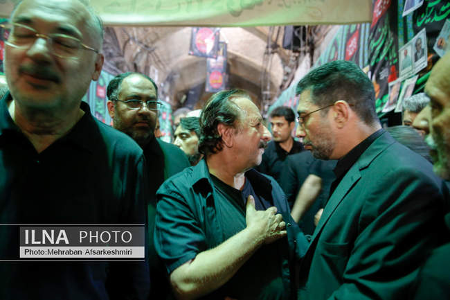 مراسم خیمه‌سوزان ظهر عاشورا در چهارراه گلوبندک تهران /2
