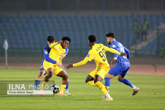 دیدار تیم ‌های فوتبال استقلال ایران و الوصل امارات