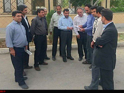 کارگران بازنشسته «رنگین نخ» برای سومین بار در هفته جاری تجمع کردند 