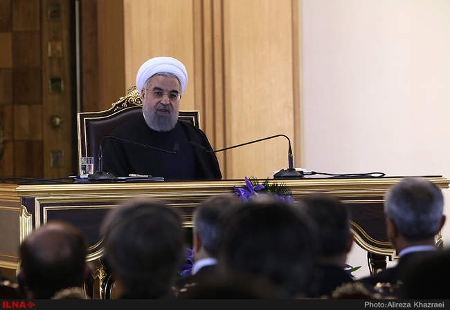 دیدار سفرا و نمایندگان کشورهای خارجی با رییس جمهور