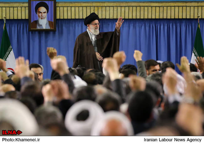 دیدار رهبر انقلاب با فعالان محیط زیست