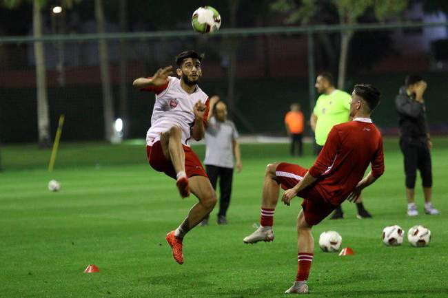 گزارش تصویری اولین جلسه تمرینی شاگردان برانکو در کمپ اسپایر