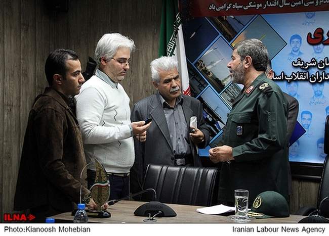 نشست خبری مسئول روابط عمومی سپاه پاسداران