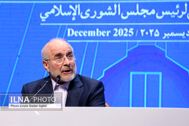 نشست خبری رئیس مجلس شورای اسلامی