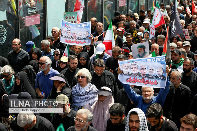 مراسم تشییع شهدای اقتدار - تهران / 4